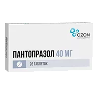 Пантопразол таб кишечнораств п/о 40мг N28