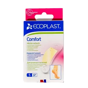 Лейкопластырь ECOPLAST Набор Comfort противомозольный 70 х 38мм N5