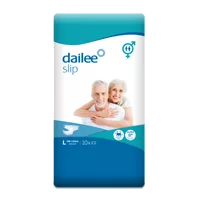 Подгузники Dailee Slip Super для взрослых с тяжёлой степенью недержания р.L N10