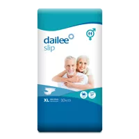 Подгузники Dailee Slip Super для взрослых с тяжёлой степенью недержания р.XL N10