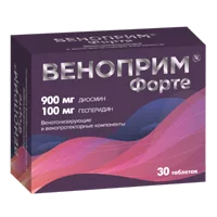 ВЕНОПРИМ Форте таблетки п/о 1240мг N30
