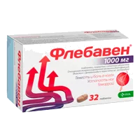 Флебавен таб п.п.о. 1000мг N32
