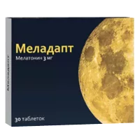 Меладапт таб п.п.о. 3мг N30