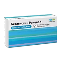 Бетагистин Реневал таб 24мг N30