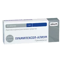 Прамипексол-Алиум таб 1мг N30