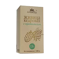 ЖИВИЦА КЕДРОВАЯ АлтайФлора 15% 100мл N1