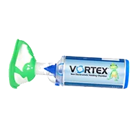 Камера/Спейсер антистатическая клапанная PARI VORTEX (тип 051) с маской Лягушонок д/дет старше 2-х лет