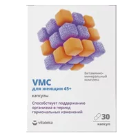 Витаминно-минеральный комплекс VMC Для женщин 45+ VITATEKA капсулы 0,664г N30