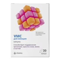 Витаминно-минеральный комплекс VMC Для женщин VITATEKA капсулы 0,817г N30