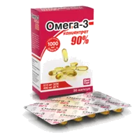 Омега-3 концентрат 90% RealCaps капсулы 1500мг N30