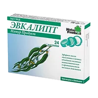 Эвкалипт Натур Продукт Eucalyptus Natur Produkt пастилки 2,5г N24