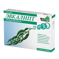 Эвкалипт Натур Продукт Eucalyptus Natur Produkt пастилки 2,5г N12