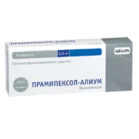 Прамипексол-Алиум таб 0,25мг N30