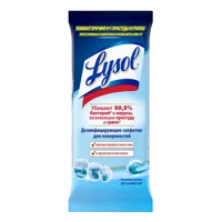 Lysol Салфетки дезинфицирующие Свежесть океана N30