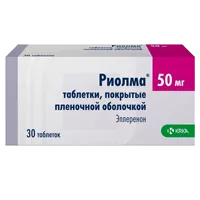 Риолма таб п.п.о. 50мг N30