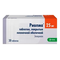 Риолма таб п.п.о. 25мг N30
