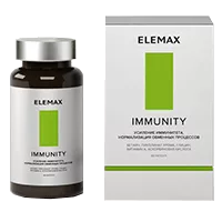 ELEMAX IMMUNITY укрепление иммунитета, нормализация обменных процессов капсулы 400мг N60
