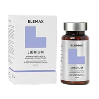 ELEMAX LIBRIUM активная работа мозга, внимание и концентрация капсулы 500мг N60