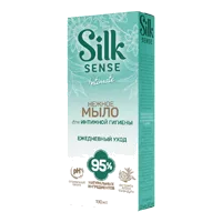 Silk Sense Intimate Мыло для интимной гигиены с алоэ и календулой 190мл