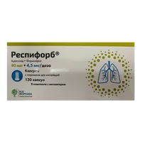 Респифорб капс с пор д/инг 80мкг 4,5мкг/доза N120