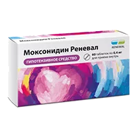 Моксонидин Реневал таб п.п.о. 0,4мг N60