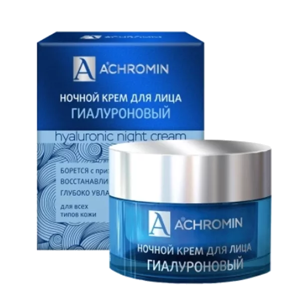 ACHROMIN Крем для лица ночной Гиалуроновый 50мл