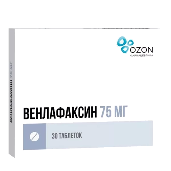 Венлафаксин таб 75мг N30