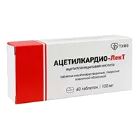 Ацетилкардио-ЛекТ таб кишечнораств п.п.о. 100мг N60