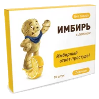 Карамель леденцовая BiO National на изомальте ИМБИРЬ С ЛИМОНОМ 3,25г N10
