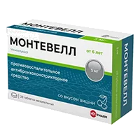 МОНТЕВЕЛЛ таб жев 5мг N28