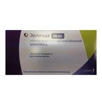 Эрлеада таб п.п.о. 60мг N120