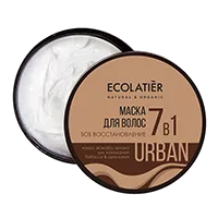 Ecolatier Urban Маска для волос SOS Восстановление 7в1 Какао и Жожоба 380мл