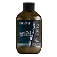Ecolatier Urban Мужской гель для душа и шампунь 2в1 Грейпфрут и Вербена 600мл