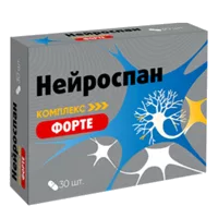 Нейроспан Форте комплекс для нервных волокон капсулы 420мг N30