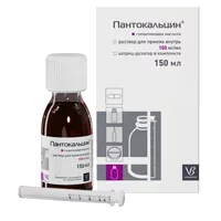 Пантокальцин р-р д/внут пр 15% 150мл N1