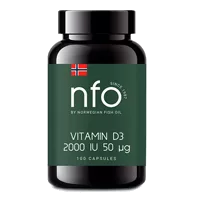 NFO Витамин Д3 Vitamin D3 2000 МЕ капсулы 250мг N100