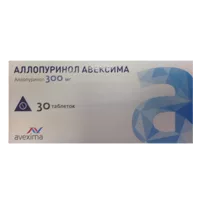 Аллопуринол АВЕКСИМА таб 300мг N30