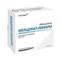 Мельдонат-Лекфарм р-р д/ин 10% 5мл N10