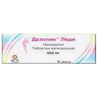Дазолик Леди таб ваг 500мг N6