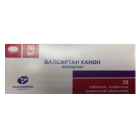 Валсартан Канон таб п.п.о. 80мг N30