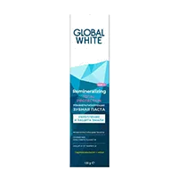 Зубная паста GLOBAL WHITE Total Protection Реминерализирующая 100г