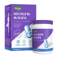 Мультифлора Anti-AGE ЭВАЛАР капсулы 0,5г N60