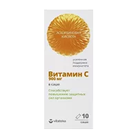 Витамин C 900 мг порошок шипучий VITATEKA 5г N10