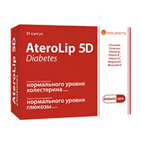 AteroLip 5D Diabet АтероЛип 5Д Диабет капс N30