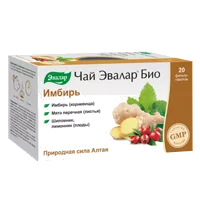 Чай ЭВАЛАР БИО Имбирь 1,5г N20