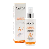 ARAVIA Laboratories Очищающий Гель для лица с АНА & ВНА кислотами 150мл