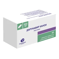 Дарунавир Канон таб п.п.о. 800мг N60
