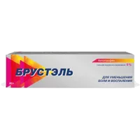 Брустэль гель д/наружн пр 5% 50г N1