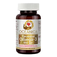Океаника OCEANICA Тройная Omega-3 950 мг Mirrolla капсулы 1700мг N30