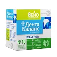 ДентаБаланс 8 БИО компонентов Синбиотик Relax effect пор д/р-ра д/внут пр 4г N10